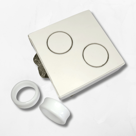 4 to 50mm Double Flared Tunnel Mould - The Cerulean Wolf