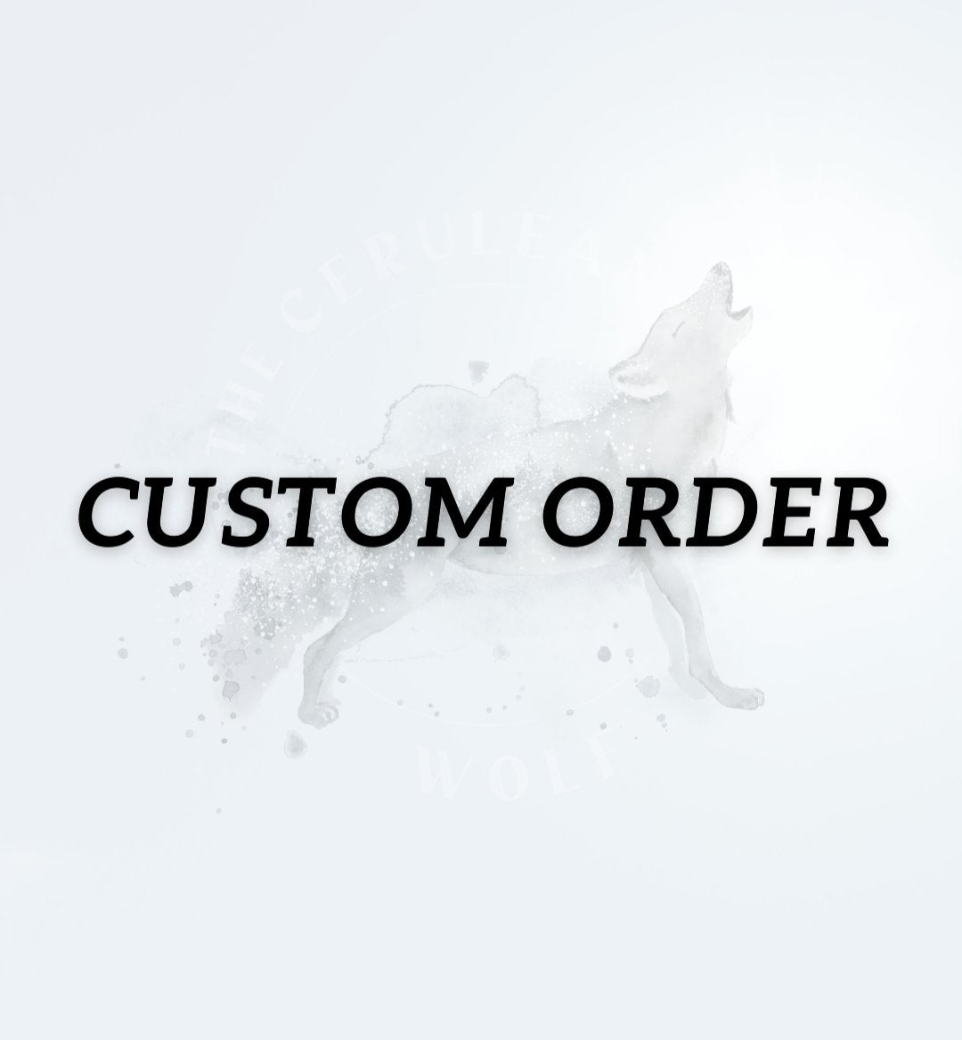 CUSTOM - 2x D19s - The Cerulean Wolf