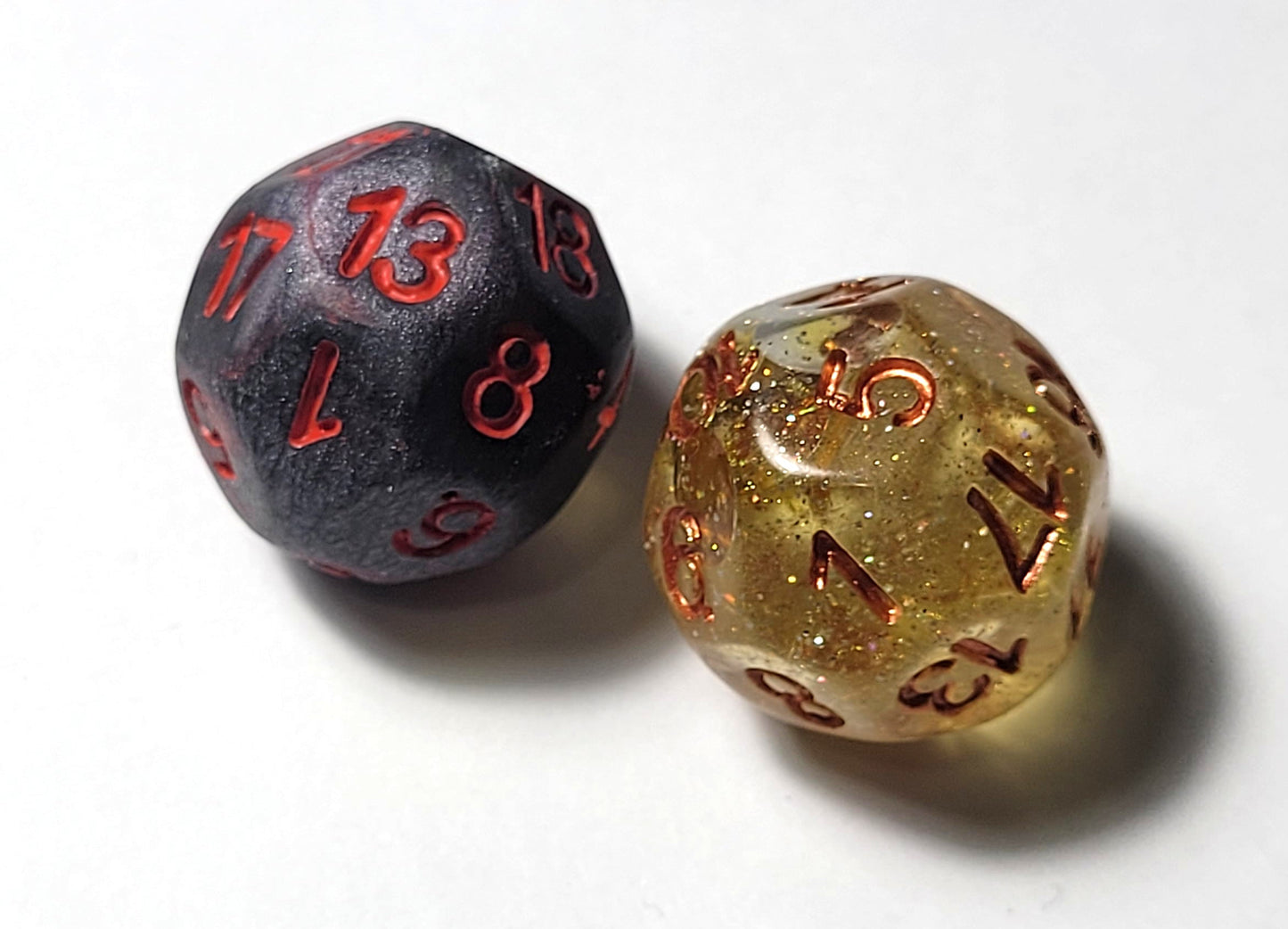 CUSTOM - 2x D19s - The Cerulean Wolf