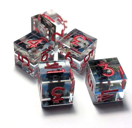 Custom Photograph D6 - The Cerulean Wolf