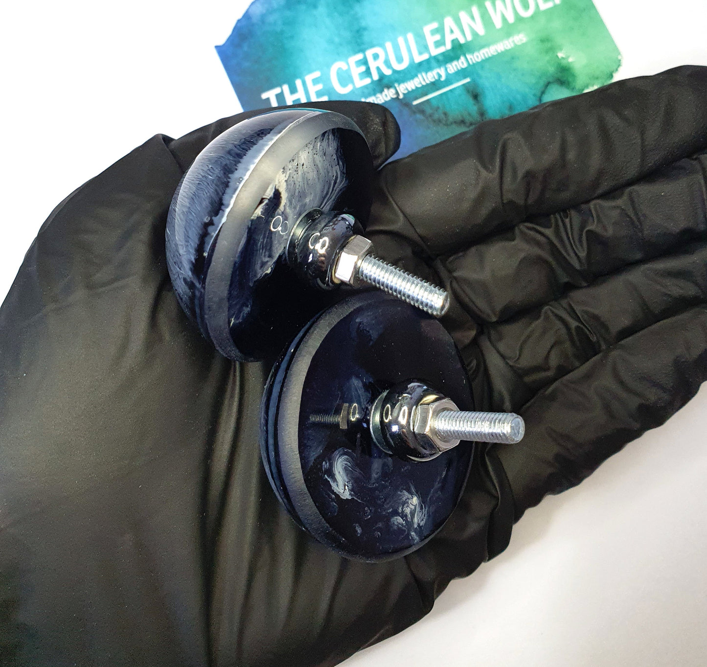 Customisable Cabinet Door Handles/Knobs - The Cerulean Wolf