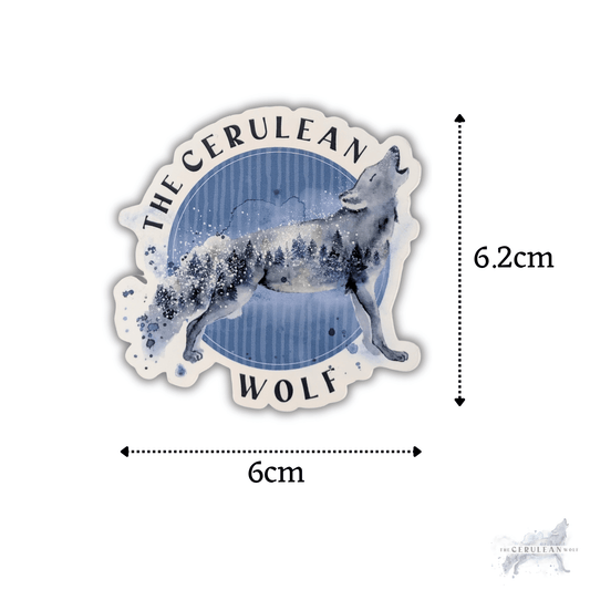 Logo Stickers - The Cerulean Wolf
