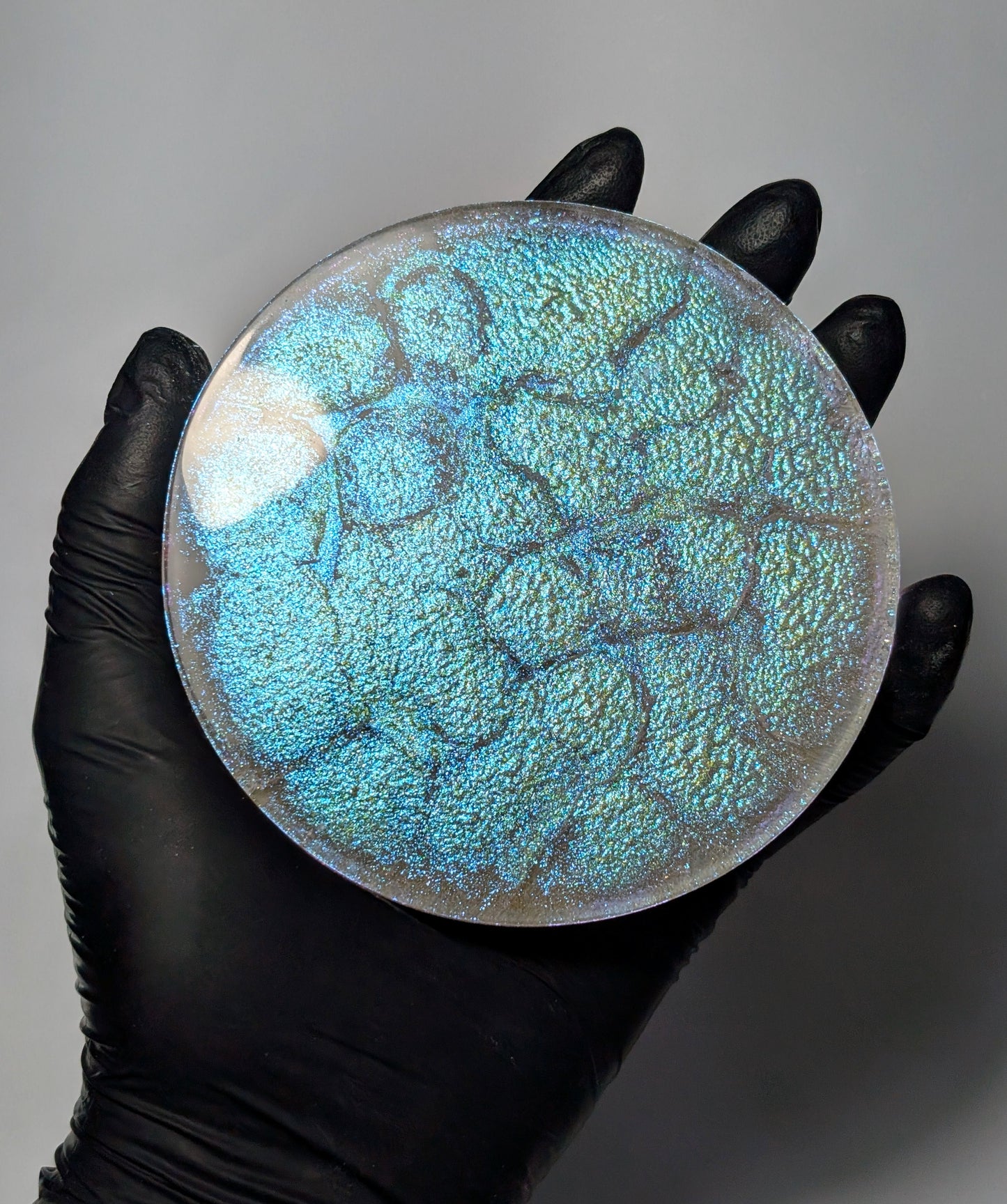 Opalescence Coasters - The Cerulean Wolf
