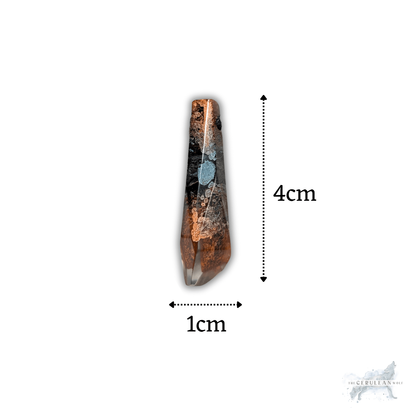 Stone Drops Necklace - The Cerulean Wolf