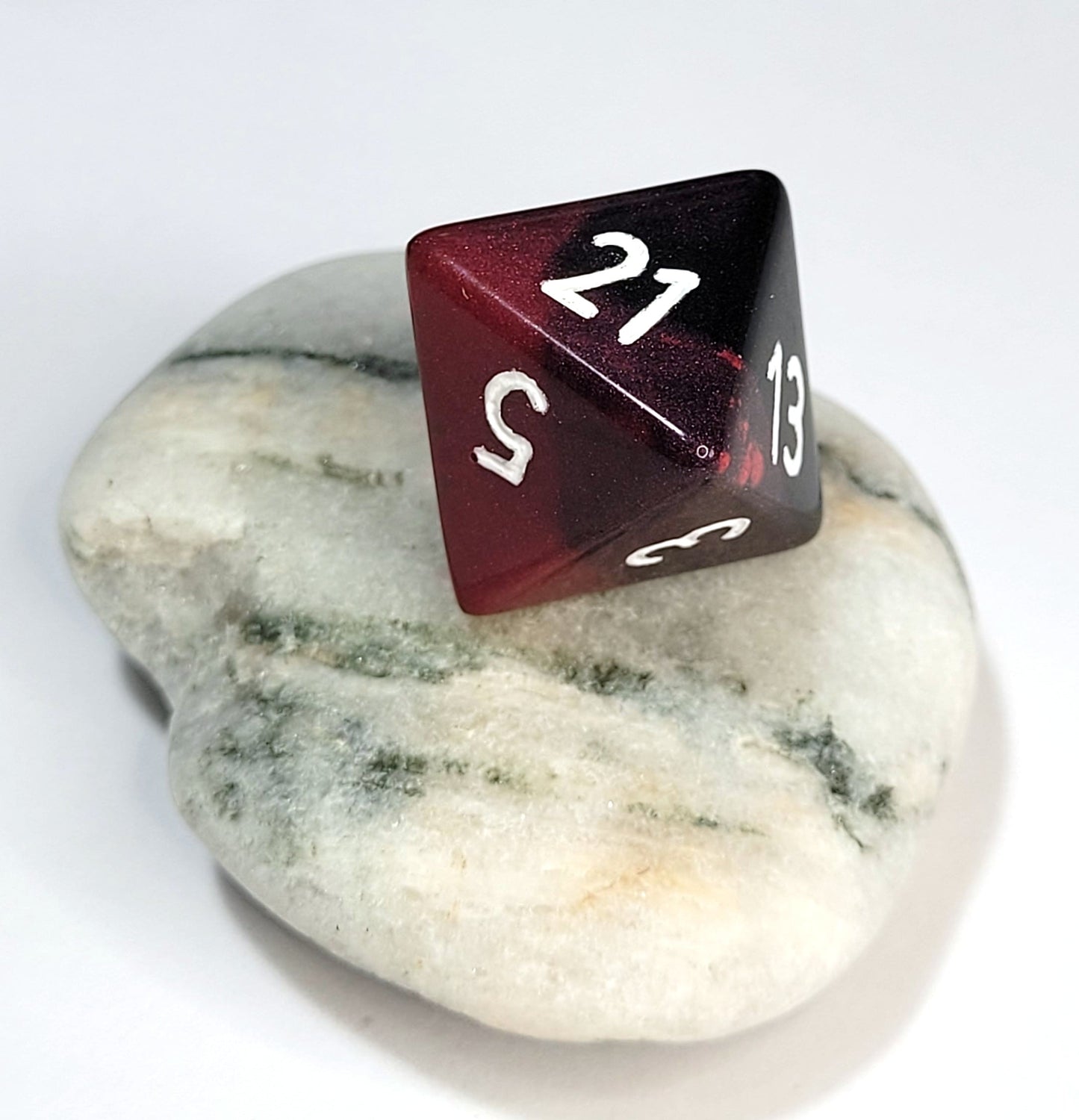 Custom Numbers & Colours D8 Dice - The Cerulean Wolf