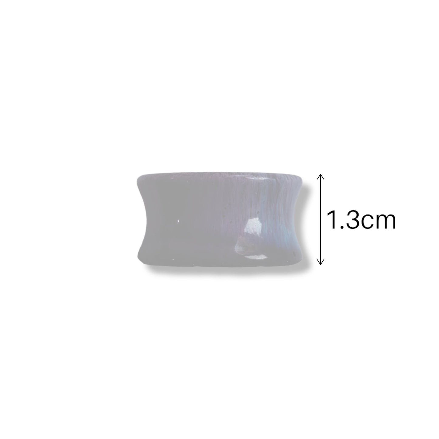 Customisable Double Flared Plugs - The Cerulean Wolf