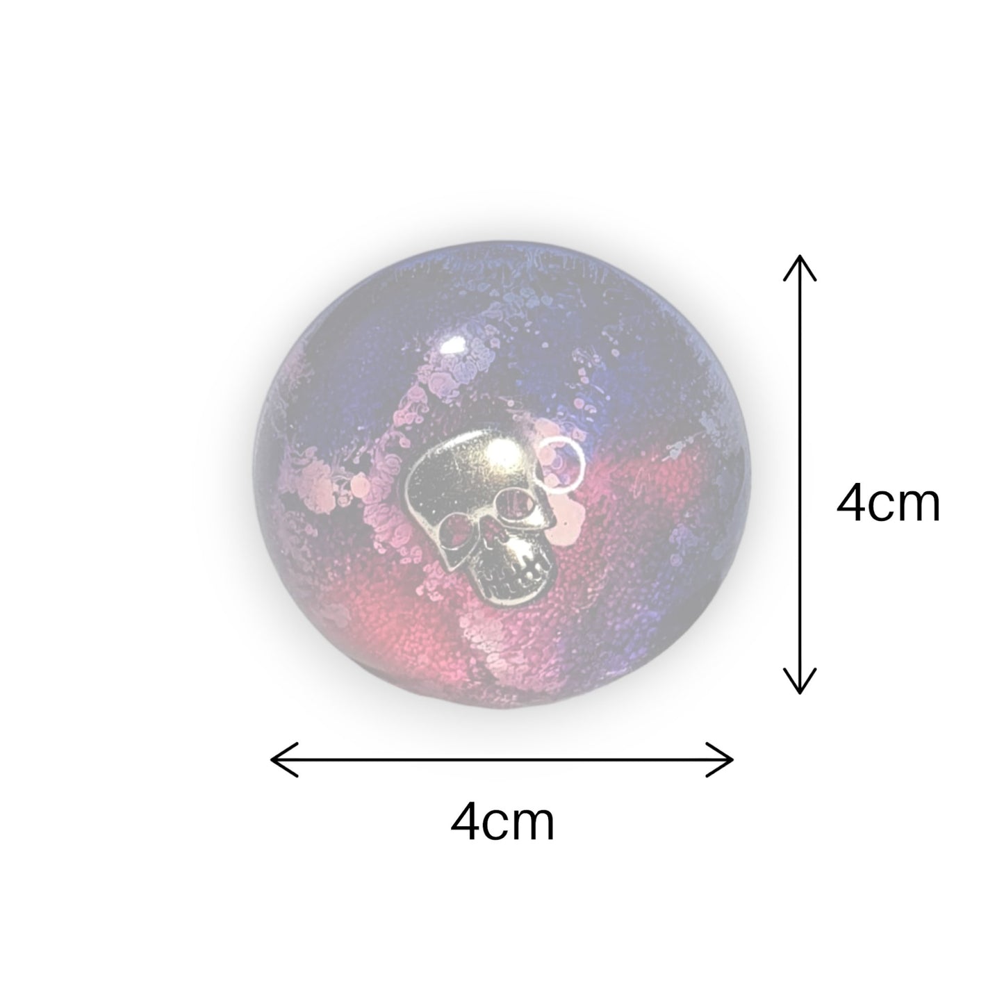 Customisable Skull Cabinet Door Handles/Knobs - The Cerulean Wolf