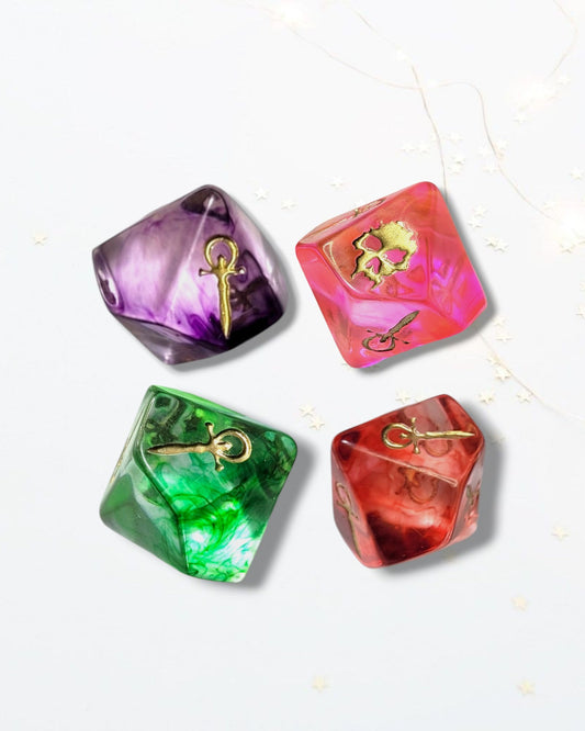 Customisable VtM Hunger Dice - The Cerulean Wolf