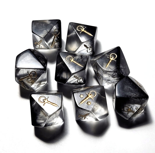 Customisable VtM Vampire Dice - The Cerulean Wolf