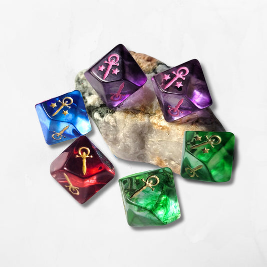 Customisable VtM Vampire Dice - The Cerulean Wolf