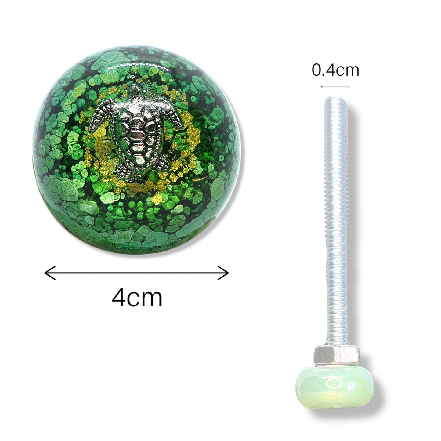 Turtle Cabinet Door Handles/Knobs - The Cerulean Wolf