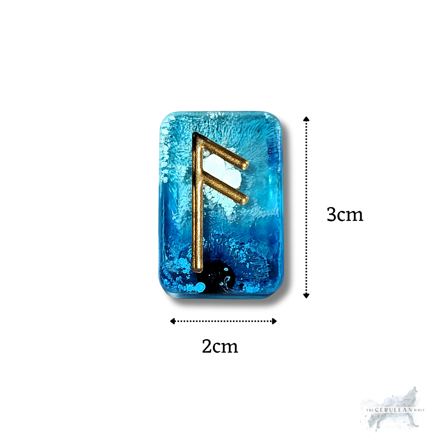 25 rune Futhark anziane multicolori