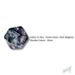 7 Customisable Misty Dice Set - The Cerulean Wolf