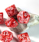 7 Strawberry Slice Dice Set - The Cerulean Wolf