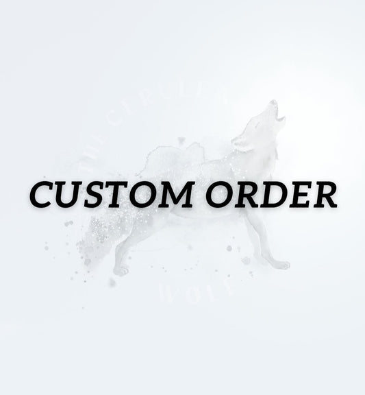 CUSTOM - 2x D19s - The Cerulean Wolf