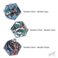 Customisable D20 Add Your Own Photo Keyring - The Cerulean Wolf