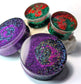 Customisable Glitter Double Flared Plugs - The Cerulean Wolf