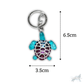 Customisable Turtle Keyring - The Cerulean Wolf