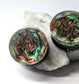 Forest Mist Double Flared Plugs - The Cerulean Wolf