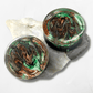 Forest Mist Double Flared Plugs - The Cerulean Wolf