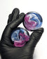 Nightfall Haze Double Flared Plugs - The Cerulean Wolf