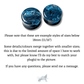 Ocean Mist Double Flared Plugs - The Cerulean Wolf
