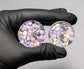 Pastel Halloween Double Flared Plugs - The Cerulean Wolf