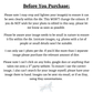 Black text on white explains Custom Photograph D6 photo rules for The Cerulean Wolf: crop image, correct size, use one photo, upload file only—no searching or using links for images.