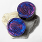 Twilight Mist Double Flared Plugs - The Cerulean Wolf