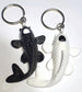 Yin & Yang Koi Fish Ornaments/Keyrings - The Cerulean Wolf