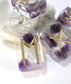 25 Amethyst Elder Futhark Runes - The Cerulean Wolf