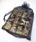 25 Customisable Smokey Elder Futhark Runes With Gold Foil - The Cerulean Wolf