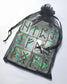 25 Holographic Elder Futhark Runes - The Cerulean Wolf