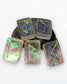 25 Silver Holographic Elder Futhark Runes - The Cerulean Wolf