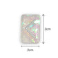 25 Silver Holographic Elder Futhark Runes - The Cerulean Wolf