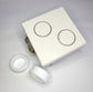 4 to 34mm Double Flared Tunnel Mould - The Cerulean Wolf