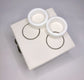4 to 34mm Double Flared Tunnel Mould - The Cerulean Wolf