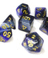 7 Galaxy DND Dice - The Cerulean Wolf