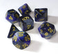 7 Galaxy DND Dice - The Cerulean Wolf
