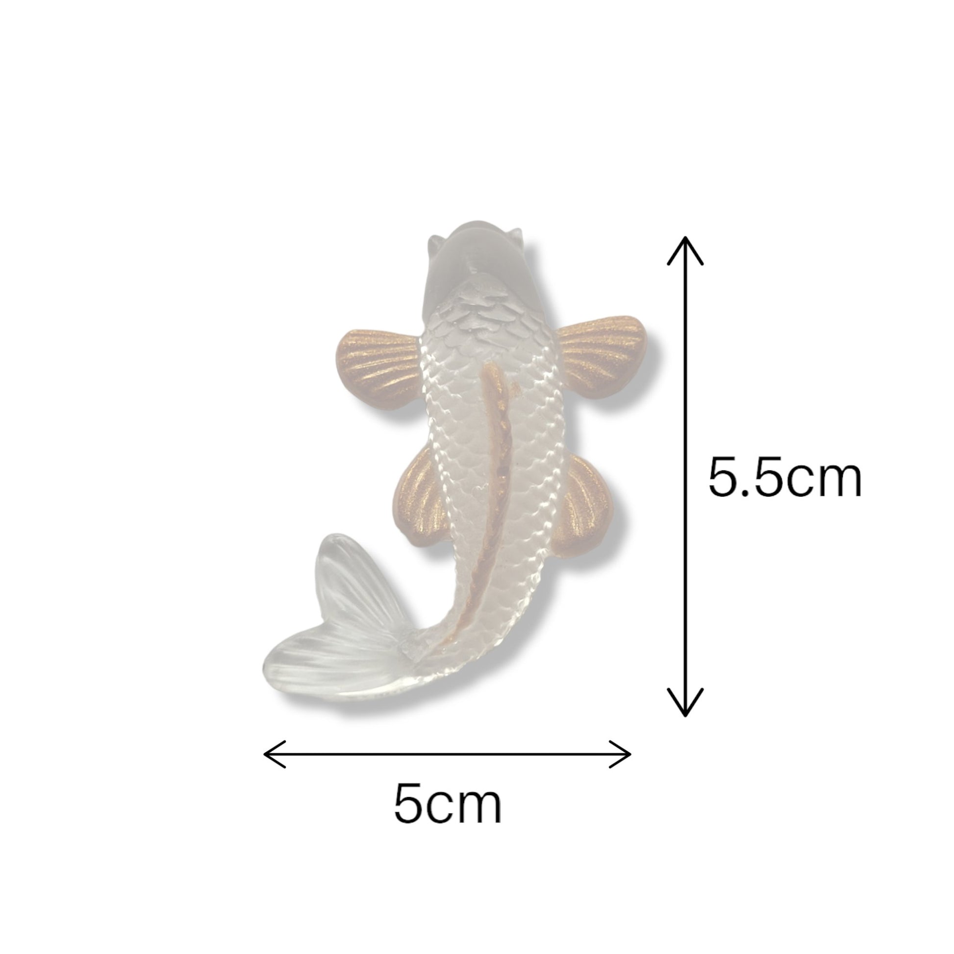 Customisable Koi Fish Ornament/Keyring - The Cerulean Wolf
