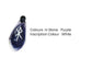 Customisable Love Bindrune Keyring - The Cerulean Wolf
