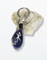 Customisable Love Bindrune Keyring - The Cerulean Wolf