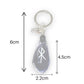 Customisable Love Bindrune Keyring - The Cerulean Wolf