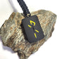 Customisable Safe Travels Car Mirror Charm - The Cerulean Wolf