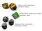 Customisable Single D10 Dice - The Cerulean Wolf