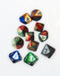 Customisable Single D10 Dice - The Cerulean Wolf