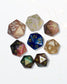Customisable Single D20 Dice - The Cerulean Wolf