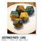 Customisable Single D20 Dice - The Cerulean Wolf