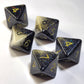 Customisable Single D8 Dice - The Cerulean Wolf