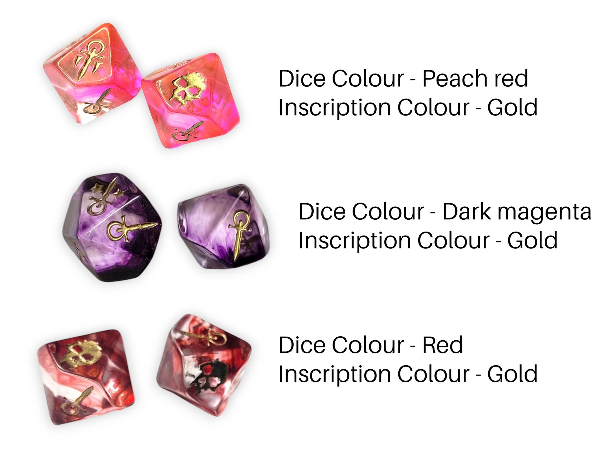 Customisable VtM Hunger Dice - The Cerulean Wolf